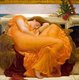 England / UK: 'Flaming June', Frederick Lord Leighton (1830-1896), oil on canvas; 1895