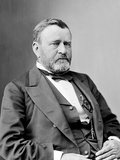 Ulysses S. Grant (born Hiram Ulysses Grant; April 27, 1822 – July 23, 1885) was the 18th President of the United States (1869–77). As Commanding General of the United States Army (1864–69), Grant worked closely with President Abraham Lincoln to lead the Union Army to victory over the Confederacy in the American Civil War.<br/><br/>

He implemented Congressional Reconstruction, often at odds with Lincoln's successor, Andrew Johnson. Twice elected president, Grant led the Republicans in their effort to remove the vestiges of Confederate nationalism and slavery, protect African-American citizenship, and support economic prosperity nationwide. His presidency has often come under criticism for protecting corrupt associates and in his second term leading the nation into a severe economic depression.