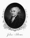 USA: John Adams (1735-1826) was the 2nd President of the United States, serving from 1797-1801. Engraving, Bureau of Engraving and Printing, 19th century