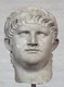 Italy: Bust of Nero Caesar (37-68 CE), 5th Roman Emperor, c. 64 CE. Currently displayed in the Glyptothek Museum, Munich