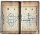 China: Two pages from the <i>Zhoubi suanjing</i> (Zhou Dynasty Sundial of Astronomy and Calculation), illustrating the 'Gougu Theorem' or Pythagorian Theorem. Dating from the Zhou Dynasty, this version is from a Ming Dynasty edition, 1603