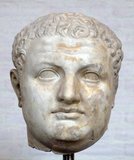 Natural son and heir of Emperor Vespasian, Titus was a member of the Flavian dynasty, the first Roman emperor to succeed his own biological father. Titus, like his father, had earned much renown as a military commander, especially during the First Jewish-Roman war.<br/><br/>

When his father left to claim the imperial throne after Nero's death, Titus was left behind to end the Jewish rebellion, which occurred in 70 CE with the siege and sacking of Jerusalem. The Arch of Titus was built in honour of his destruction of the city. He was also known for his controversial relationship with the Jewish queen Berenice.<br/><br/>

Under his father, her served as prefect of the Praetorian Guard, and he was known as a good emperor after his accession. As emperor, he is most endearingly known for his completion of the Colosseum, started by his father, and his efforts in relieving the destruction caused by eruption of Mount Vesuvius in 79 CE and a fire in Rome in 80 CE. Titus only served for two years before dying of a fever in 81 CE, and was deified by the Roman Senate before being succeeded by his younger brother, Domitian.