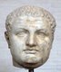Italy: Colossal head of Titus Caesar (39-81 CE), 10th Roman emperor, c. 1st century CE. Currently displayed in the Glyptothek Museum, Munich