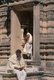 India: Pilgrims visiting the holy Jain Palitana temples (11th to 16th Century CE) in the Shatrunjaya Hills, Gujarat