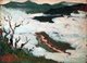 China / Taiwan: 'Sea Of Clouds', oil on panel, Chen Cheng-po / Chen Chengbo (1895-1947), 1935