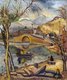 China / Taiwan: 'By The Lake', oil on paper, Chen Cheng-po / Chen Chengbo (1895-1947), 1929
