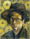 China / Taiwan: Self portrait, oil on canvas, Chen Cheng-po / Chen Chengbo (1895-1947), 1928