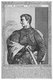 Italy / Holland: 'Caligula, Emperor of Rome' (12-41 CE),  line engraving by Aegidus Sadeler (Netherlands, 1570-1629), after Titian, 17th Century