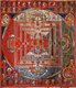 China / Tibet: A Tibetan <i>Manjuvajra Mandala</i> featuring 43 deities, <i>thangkha</i> painting, tempera on cotton, 15th century, held at the Museo d'Arte Orientale, Turin / Torino