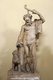Italy: The Greek mythological figure Silenus, companion and tutor to the god Dionysus. A Roman copy sculpted in the 2nd century CE, Vatican Museum, Rome (2016)
