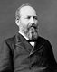 USA: James A Garfield (1831–1881) was the 20th President of the United States, serving from 1877 to 1881. photographic portrait, c. 1877