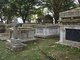 Malaysia: Tombstone of Captain Sir Francis Light (1740 - 1794) founder of the British colony of Penang, now Penang State, Malaysia, stands in the middle of the Protestant Cemetery, Georgetown
