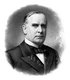USA: William McKinley (1843 – 1901) was the 25th President of the United States, serving from 1897 to 1901. Engraving, Bureau of Engraving and Printing, 20th century