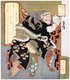 Japan: Lin Zhong (Rinchu), from the series <i>Shuihuzhuan</i>, Japanese <i>Suiko Gogyu</i>, or 'The Water Margin', Totoya Hokkei (1780 - 1850), c. 1830