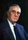 USA: Franklin D. Roosevelt (1882 - 1945) was the 32nd President of the United States, serving from 1933 to 1945. Photographic portrait, 1944