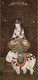Japan: The <i>bodhisattva</i> Fugen Bosatsu (Samantabhadra), hanging scroll, painting on silk, Heian Period (12th Century), Tokyo National Museum