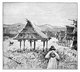 Japan: 'Storehouses at Piratori', Saru River, Hidaka Mountains, Hokkaido, 1892. Arnold Henry Savage Landor, <i>Alone with the Hairy Ainu</i>, London, 1893