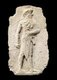 Iraq: Ceramic plaque of a king or a deity carrying a mace, Isin-Larsa – Old Babylonian, central Mesopotamia, c. 2000 - 1700 BCE