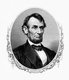 USA: Engraved Portrait of Abraham Lincoln (1809-1865), The Bureau of Engraving and Printing, 19th Century