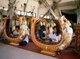 Thailand: Musicians play the <i>khong mon</i>, a gong-circle instrument, in a traditional Thai orchestra, Bangkok