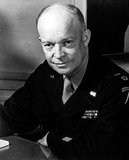 Dwight David 'Ike' Eisenhower (October 14, 1890 – March 28, 1969) was an American politician and general who served as the 34th President of the United States from 1953 until 1961. He was a five-star general in the United States Army during World War II and served as Supreme Commander of the Allied Forces in Europe.<br/><br/> 

Eisenhower was responsible for planning and supervising the invasion of North Africa in Operation Torch in 1942–43 and the successful invasion of France and Germany in 1944–45 from the Western Front. In 1951, he became the first Supreme Commander of NATO.