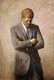 USA: John Fitzgerald 'Jack' Kennedy (1917 – 1963) was the 35th President of the United States, serving from 1961 until his assassination in 1963. Posthumous portrait, oil on canvas, Aaron Shikler (1922 - 2015), 1970