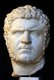 Italy: Marble head of Caracalla (188-217 CE), joint 22nd Roman emperor, 212-217 CE. Musei Capitolini, Rome