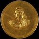 Italy: Gold medallion of Caracalla (188-217 CE), joint 22nd Roman emperor, c. 215-243 CE. Walters Art Museum, Baltimore