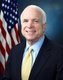 John Sidney McCain III (born August 29, 1936) is the senior United States Senator from Arizona and was the Republican presidential nominee for the 2008 United States presidential election.<br/><br/> 

McCain followed his father and grandfather, both four-star admirals, into the United States Navy, graduating from the U.S. Naval Academy in 1958. He became a naval aviator, flying ground-attack aircraft from aircraft carriers. During the Vietnam War, he was almost killed in the 1967 USS Forrestal fire. In October 1967, while on a bombing mission over Hanoi, he was shot down, seriously injured, and captured by the North Vietnamese. He was a prisoner of war until 1973.<br/><br/> 

Despite spending five and a half years as a prisoner of war and suffering torture in the 'Hanoi Hilton' prison, McCain is known for his work in the 1990s to restore diplomatic relations with Vietnam.