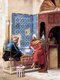 France / Maghreb: 'The Chess Game', Ludwig Deutsch (1855 - 1935), oil on panel, 1896
