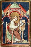 Bede (672/673 – 26 May 735), also referred to as Saint Bede or the Venerable Bede, was an English monk at the monastery of Saint Peter and its companion monastery, Saint Paul's, now Monkwearmouth–Jarrow Abbey, then in the Kingdom of Northumbria.<br/><br/>

He is well known as an author and scholar, and his most famous work, <i>Ecclesiastical History of the English People</i> gained him the title 'The Father of English History'.