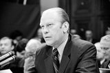 Gerald Rudolph Ford, Jr. (born Leslie Lynch King, Jr.; July 14, 1913 – December 26, 2006) was an American politician who served as the 38th President of the United States from 1974 to 1977. Prior to this he was the 40th Vice President of the United States, serving from 1973 until President Richard Nixon's resignation in 1974.