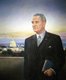 USA: Lyndon Baines Johnson (1908 - 1973) was the 36th President of the United States, serving from 1963 to 1969. Oil on canvas, Peter Hurd (1904 - 1984), 1967, National Portrait Gallery