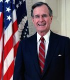 George Herbert Walker Bush (born June 12, 1924) is an American politician who was the 41st President of the United States from 1989 to 1993 and the 43rd Vice President of the United States from 1981 to 1989.<br/><br/>

A member of the U.S. Republican Party, he was previously a congressman, ambassador, and Director of Central Intelligence.