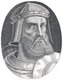 Albania: Gjergj Kastrioti, better known as Skanderbeg (1443 - 1468), Albanian national hero in the struggle against Ottoman rule, steel engraving, Frankfurt, c. 1835