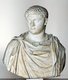 Geta (189-211 CE) was the younger son of Emperor Septimius Severus, born in Rome during the reign of Emperor Commodus. Geta fought often with his older brother Caracalla, and would require the mediation of their mother Julia Domna. Septimius Severus named Geta 'Augustus' in 209, making him a co-emperor alongside Caracalla, who had been named co-emperor over 10 years ago, in 198 CE.<br/><br/>

Septimius Severus died in early 211 CE, with Geta and Caracalla declared joint emperors and ordered back to Rome. Their hatred and rivalry of one another did not abate though, and there were even talks about splitting the empire in two halves so that they could rule peacefully, before their mother talked them out of it. The situation became so hostile that Carcalla tried to unsuccessfully murder Geta once, before finally succeeding a second time when he had his mother arrange a peace meeting and having his centurions murder Geta in his mother's arms.<br/><br/>

After Geta's death, Caracalla had him declared 'damnatio memoriae', with every statue, portrait or painting of him destroyed, and his very name was banned from being spoken or written. Over 20,000 people were killed on Caracalla's orders after he attempted to remove any political enemies and those he considered allies of Geta.