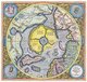 Belgium / Germany: <i>Septetrionalium Terrarum Descriptio</i> ('A Description of the Northern Part of the World'), map of the Arctic Region, Gerardus Mercator (1512 - 1594), Copper engraving, Duisburg, 1595, 1623