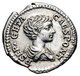 Italy: Silver denarius (coin) of Geta (189-211 CE) as a child, joint 22nd Roman emperor, late 2nd-early 3rd century CE
