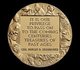 USA: Monuments Men Congressional Gold Medal (reverse), United States Mint, 2015