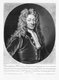 England: Sir Christopher Wren, architect (1632 - 1723), engraving, Sir Godfrey Kneller (1646 - 1723), 1713