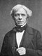 England / UK: Michael Faraday (1791 - 1867), noted English scientist, photographic portrait c. 1861