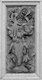 Malaysia / China: Carving of the Diamond King Mo-Li Hai, Guardian of the West, depicting his role in the 16th Century Ming Dynasty novel <i>Fengshen Yanyi</i> ('Investiture of the Gods'). From Ping Sien Si Temple, Pasir Panjang Laut