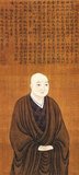 Hosokawa Takakuni (1484-1531) was the most powerful military commander in the Muromachi Period under the 12th shogun, Ashikaga Yoshiharu. He was a member of the Hosokawa clan, and adopted brother to Hosokawa Sumimoto.<br/><br/>

In 1507, he aided his brother in avenging the death of their adopted father, Hosokawa Masamoto, at the hands of Hosokawa Sumiyuki. However, he betrayed his adopted brother and the head of the Hosokawa clan when the previous shogun, Ashikaga Yoshiki, was returned to power in 1508. He became the new head of the clan, monopolising much of the shogunate's power in the next few years, turning Yoshiki into a puppet shogun.<br/><br/>

When Yoshiki escaped his 'captivity' in 1521, Takakuni made Ashikaga Yoshiharu the new shogun. He was eventually purged from Kyoto, the capital, in 1527, by an alliance between Myoshi Motonaga and Hosokawa Harumoto. His army was defeated in 1531, and he tried to hide in an alcohol storage room in Amagasaki, Settsu Province, before he was discovered and, rather than be captured, committed suicide.