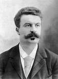 Henri Rene Albert Guy de Maupassant (5 August 1850 – 6 July 1893) was a French writer, remembered as a master of the short story form, and as a representative of the naturalist school of writers, who depicted human lives and destinies and social forces in disillusioned and often pessimistic terms.