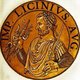 Licinius (263-325) was born to a peasant family and was a close childhood friend of future emperor Galerius, becoming a close confidante to Galerius and entrusted with the eastern provinces when Galerius went to deal with the usurper Maxentius. Galerius elevated Licinius to co-emperor, Augustus in the West, in 308, though he personally had control over the eastern provinces.<br/><br/>

After emperors Maxentius and Maximinus II formed an alliance, Licinius was forced to enter into a formal agreement with Constantine I, marrying his half-sister Flavia Julia Constantia. He fought against Maximinus' forces and finally killed him in 313, while Constantine had defeated Maxentius in 312.<br/><br/>

The two divided the Roman Empire between them, but civil war soon erupted a year later in 314. The two emperors would constantly war against each other, then make peace before restarting conflict again for the next few years. Licinius was finally defeated for good in 324, with only the pleas of his wife, Constantine's sister, saving him. Licinius was then hanged a year later in 325, accused by Constantine of conspiring to stir revolt among the barbarians.