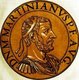 Martinian (-325), also known as Sextus Martinianus, was co-emperor with Licinius. Very little of his past his known aside from serving as a magister at Licinius' court. He was appointed to co-emperor in 324, when Licinius' civil war with Constantine I was at its height.<br/><br/>

Martinian was sent with an army of Visigothic auxiliaries to prevent Constantine from entering Asia Minor, but was later recalled when Constantine's armies managed to bypass Martinian's forces. It was not known if Martinian managed to reinforce Licinius in time for his defeat at the Battle of Chrysopolis in 324.<br/><br/> 

Due to the intervention of Constantia, Licinius' wife and Constantine's sister, both Licinius and Martinian were initially spared, with Martinian being imprisoned in Cappadocia. Both Licinius and Martinian were executed a year later however, on the orders of Constantine.