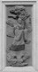 China: Carving of Xia Zhao, depicting his role in the 16th Century Ming Dynasty novel <i>Fengshen Yanyi</i> ('Investiture of the Gods'). From Ping Sien Si Temple, Pasir Panjang Laut