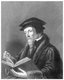 France: Jean Calvin (English: John Calvin, 1509 - 1564), theologian and primary force in the Protestant Reformation, 'Engraving by White, from a very scarce print', 16th century