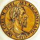 Italy: Icon of Macrinus (165-218), joint 24th Roman emperor, from the book <i>Icones imperatorvm romanorvm</i> (Icons of Roman Emperors), Antwerp, c. 1645