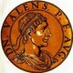 Italy: Icon of Valens (328-378), 66th Roman emperor, from the book <i>Icones imperatorvm romanorvm</i> (Icons of Roman Emperors), Antwerp, c. 1645